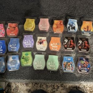 Scentsy wax bars 21 assorted